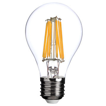 Aprovação UL A60 7W Dimming LED Bulbo de Filamento com E26 / E27